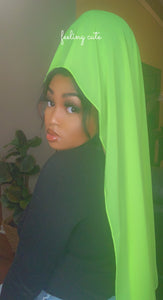 Modesty Neon Green